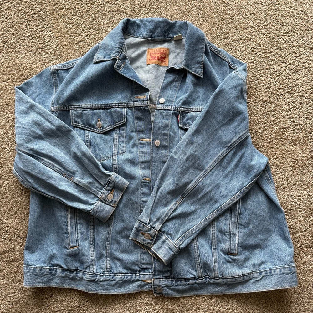 Levi's Classic Blue Trucker Denim Jacket
